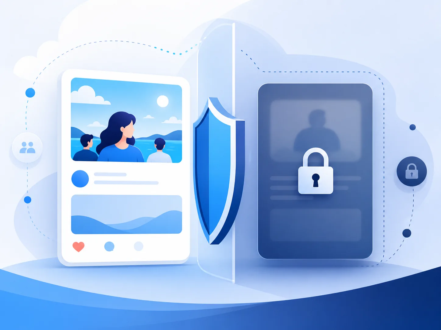 Illustration for Public vs Private Instagram Profiles